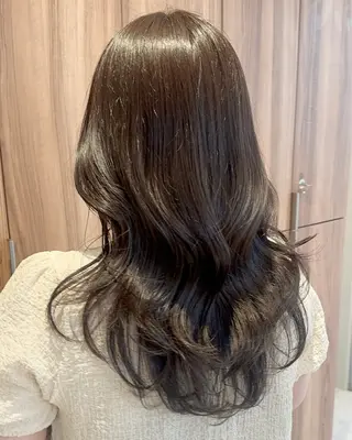 カラー saya / 透明感カラー🤍🫧のヘアスタイル