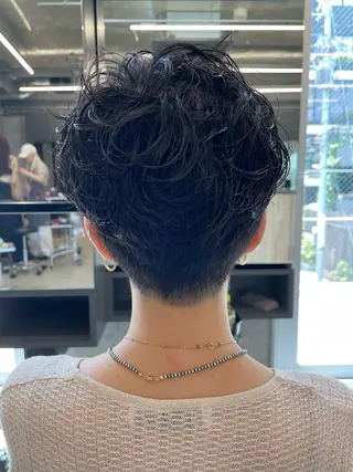 ショート パーマ 🌈前田 潤 /ショート/レイヤーのヘアスタイル