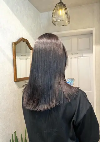 セミロング カラー お洒落カジュアル🍃 まなとのヘアスタイル