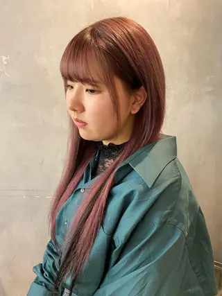ロング MIYU💋💖 〈XENA渋谷本店〉のヘアスタイル
