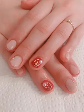 ショート shandy nailのネイルデザイン