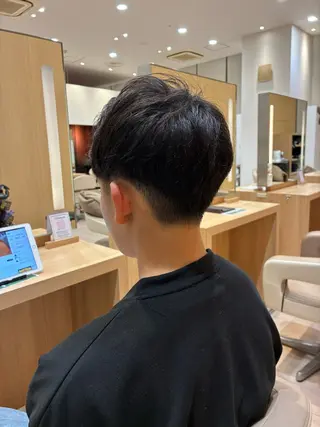 ショート メンズ キッズ 大城 明俊のヘアスタイル