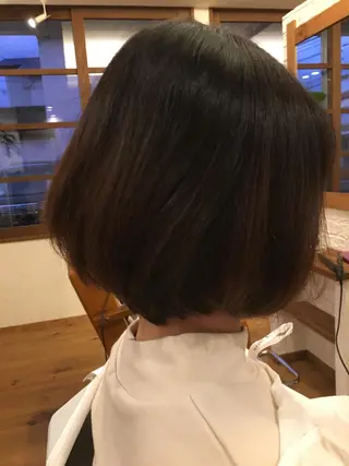 ショート 井上 真利のヘアスタイル