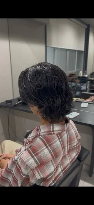 パーマ メンズ 川居大翔 /京都メンズ美容師のヘアスタイル