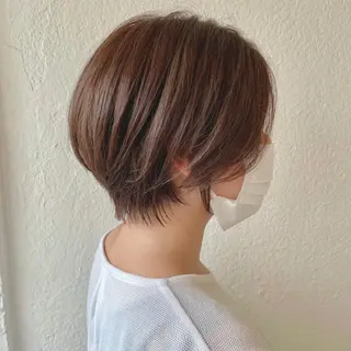 ショート カラー 髪質改善特化 谷口祐綺のヘアスタイル