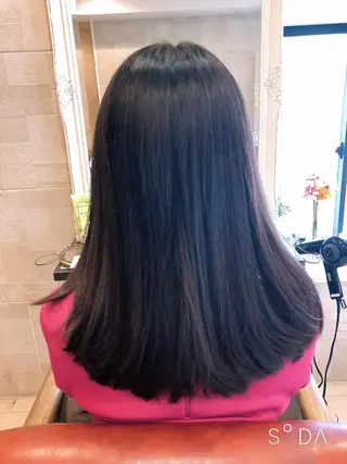 ロング 髪質改善 カラーJILLのヘアスタイル