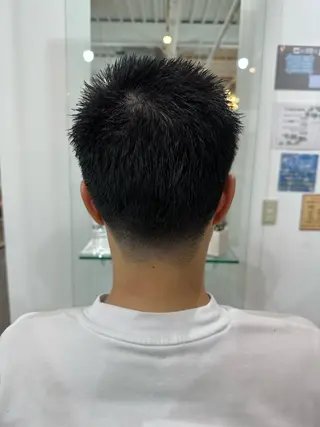 メンズ 我満 宏映のヘアスタイル