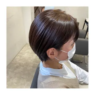 ショート 小國 綾かのヘアスタイル