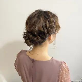 セミロング risa/恵比寿/ ヘアセットのヘアスタイル
