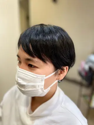 ショート カラー/フリーランス 鈴木 亜紀子のヘアスタイル