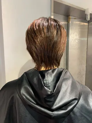 メンズ 抜け感ダブルカラー miyukiのヘアスタイル