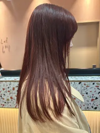 カラー ブリーチなしカラー/ パーマ/おとは🦖♡のヘアスタイル