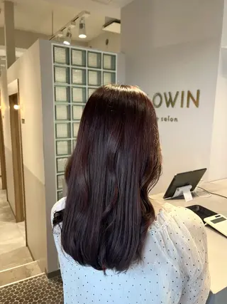 ミディアム 大宮レイヤーカット× 透明感カラー　rioのヘアスタイル