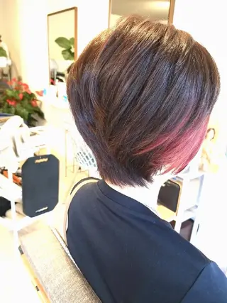 ショート Coumi 女性専用美容室のヘアスタイル