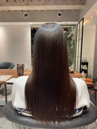 ロング 髪質改善✨高級カラー 野井琢生のヘアスタイル
