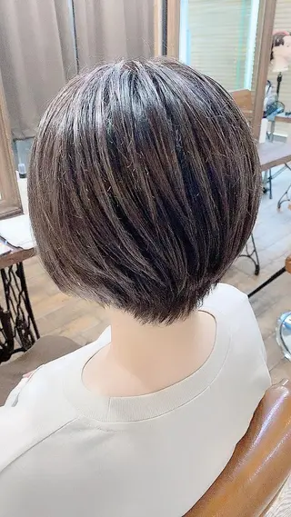 ショート カラー 國分 伸也のヘアスタイル