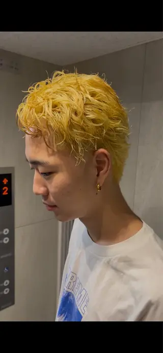 カラー メンズ 川路 創太メンズ限定のヘアスタイル