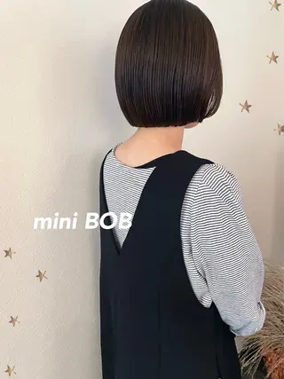 ショート カラー 市川 千夏のヘアスタイル