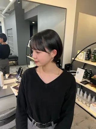 ショート 重里 瑠花のヘアスタイル