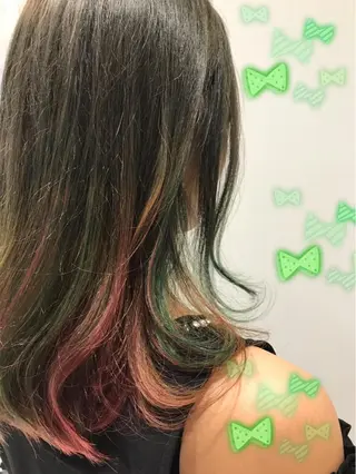 カラー EMANON新宿東口所属・新宿駅近♡個室 ♡関口三都季🌜のヘアスタイル