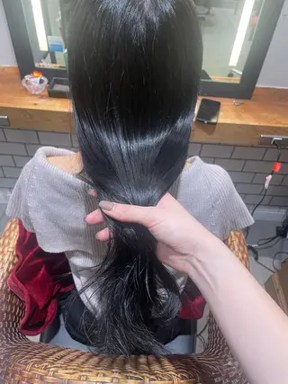 ロング カラー 暖色カラー🤎Red Neo meiのヘアスタイル
