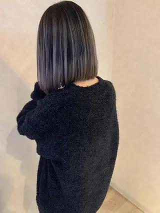 ミディアム Lit.豊橋 夏目のヘアスタイル