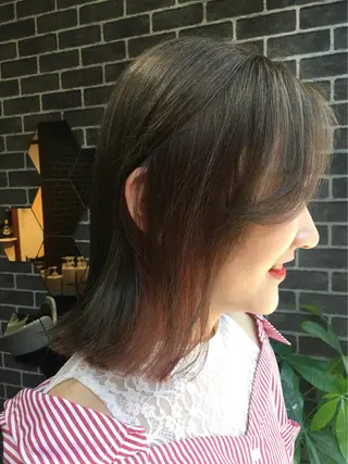 ミディアム カラー ✂︎中山竜哉✂︎ 川崎スタイリストのヘアスタイル