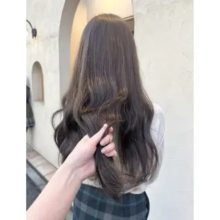 ロング カラー 韓国レイヤー/透明感 ♡YUUNAのヘアスタイル