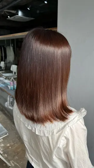 カラー 夏見 柚羽のヘアスタイル