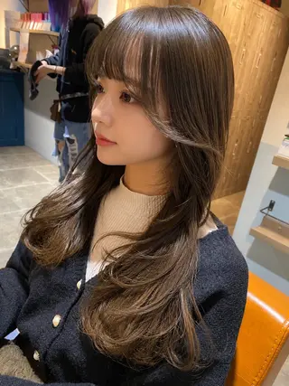 ロング 🐻結んでも可愛い hair EMI🐻のヘアスタイル