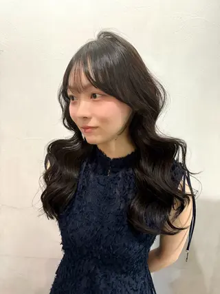 ロング カラー ヘアアレンジ そ にのヘアスタイル