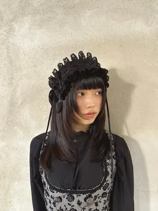 ロング 下城 夏海のヘアスタイル