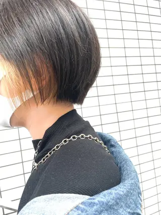 ショート カラー ショートボブ髪質改善 縮毛矯正のプロ山道潤のヘアスタイル