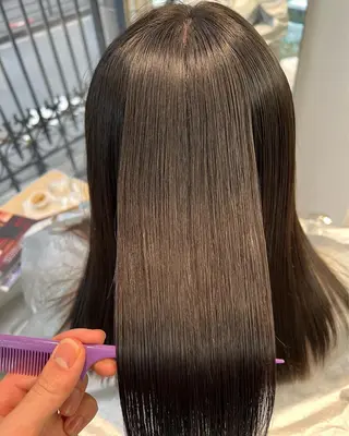 セミロング 堀江 /木下椋麻のヘアスタイル
