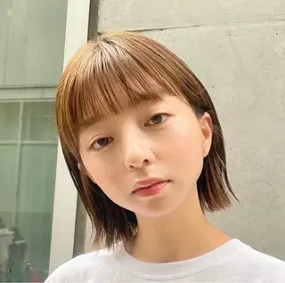 ショート カラー 内野 龍海 / レイヤーカットのヘアスタイル