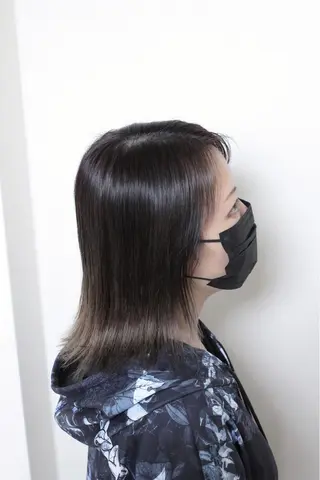 ミディアム カラー 土居 正季のヘアスタイル
