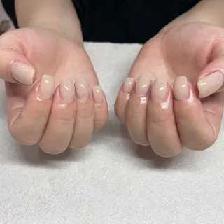 ネイル パラジェルネイル 大人可愛/シンプルのネイルデザイン