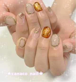 ネイル ベテランネイル cnc  nailのネイルデザイン