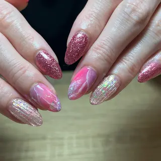 ネイル imymemine所属・渡邊 束紗のネイルデザイン