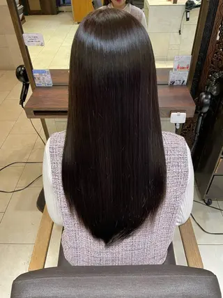 ロング 🦋透明感カラー 🦋🫧愛加のヘアスタイル