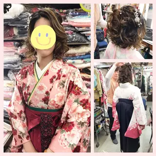 ヘアアレンジ 上辻 博司のヘアスタイル