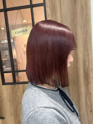 ミディアム cie りこのヘアスタイル