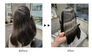 ミディアム MAEDA 西金沢美容室のヘアスタイル