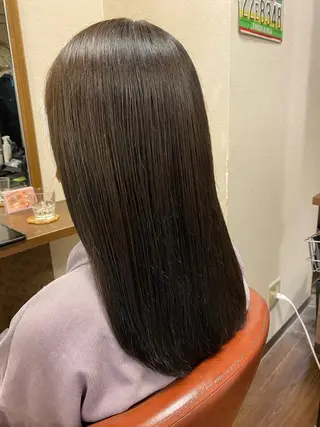 ロング カラー liL  hair サトウリョウタのヘアスタイル