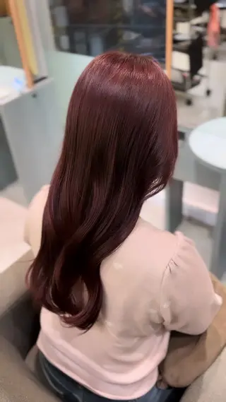ロング レイヤー/韓国透明感 カラー/nanokaのヘアスタイル