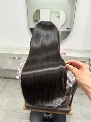 ロング パーマ カット＊カラーモデル 募集中☀️明日香のヘアスタイル