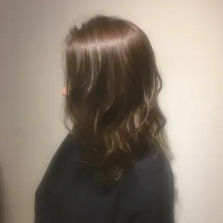 ロング カラー しのはら まどかのヘアスタイル