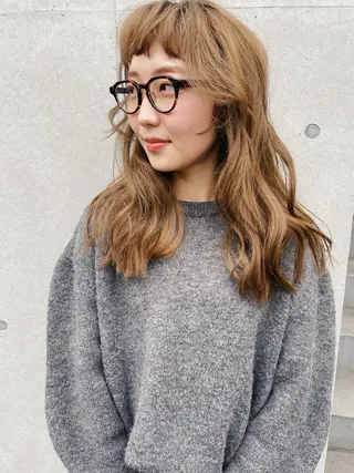 ミディアム カラー センスをお届けします 大谷将生infpのヘアスタイル