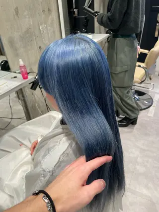 ロング カラー 無料ショートモデル 募集中❗️秋山ひらいのヘアスタイル