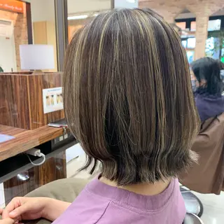 ミディアム カラー EARTH kazu🐰のヘアスタイル